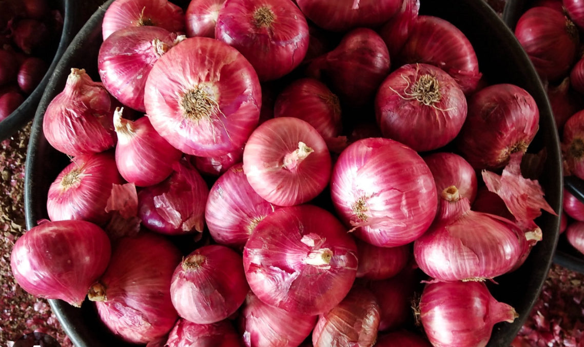 Onion Red perueim good quality (1kg) India 🇮🇳
