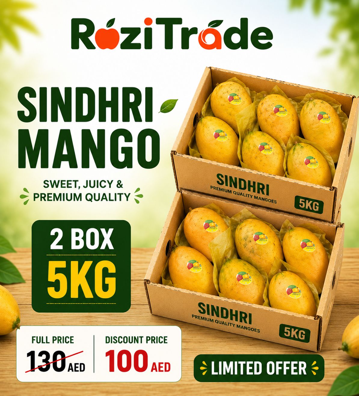 Mango Sindhri (2box 5kg)