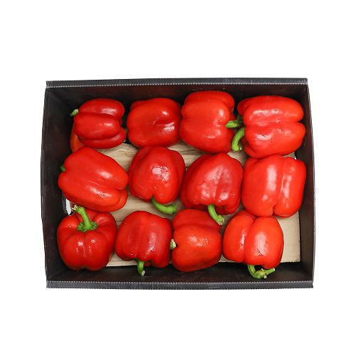 Capsicum Red Box. 4kg Oman 🇴🇲